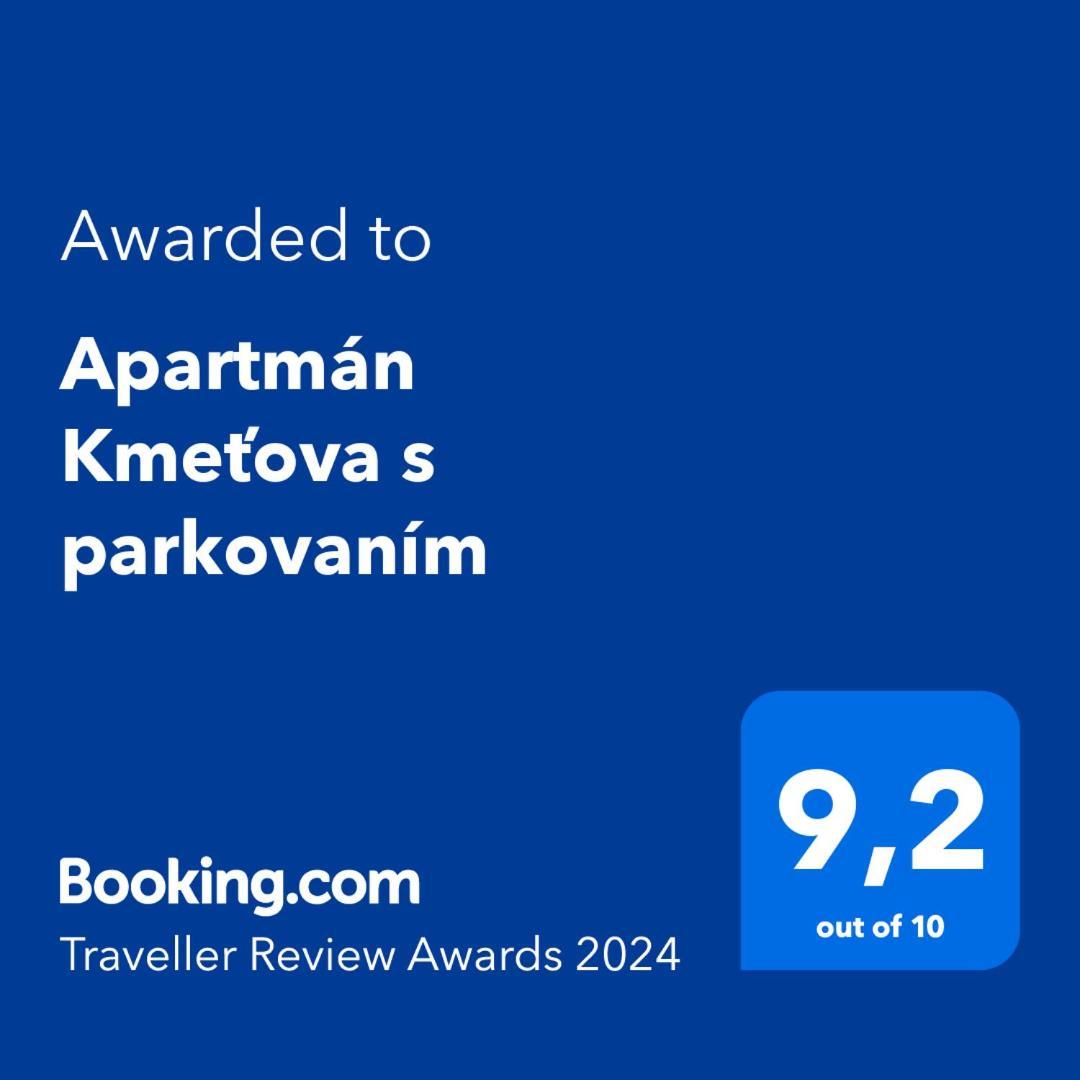 Apartman Kmetova So Sukromnym Parkovanim Zdarma, 5 Min Peso Do Centra Kosice Exterior photo